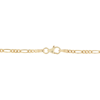 Thin Gold Figaro Necklace