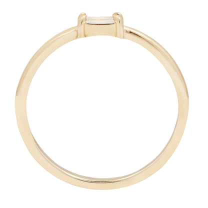 Linear Baguette Ring