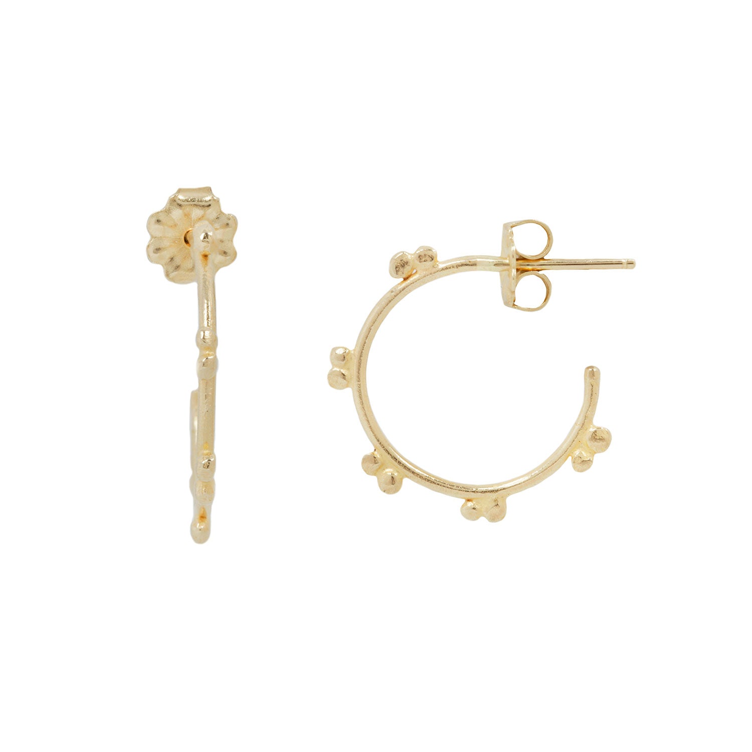 Mini Gold Marais Hoops