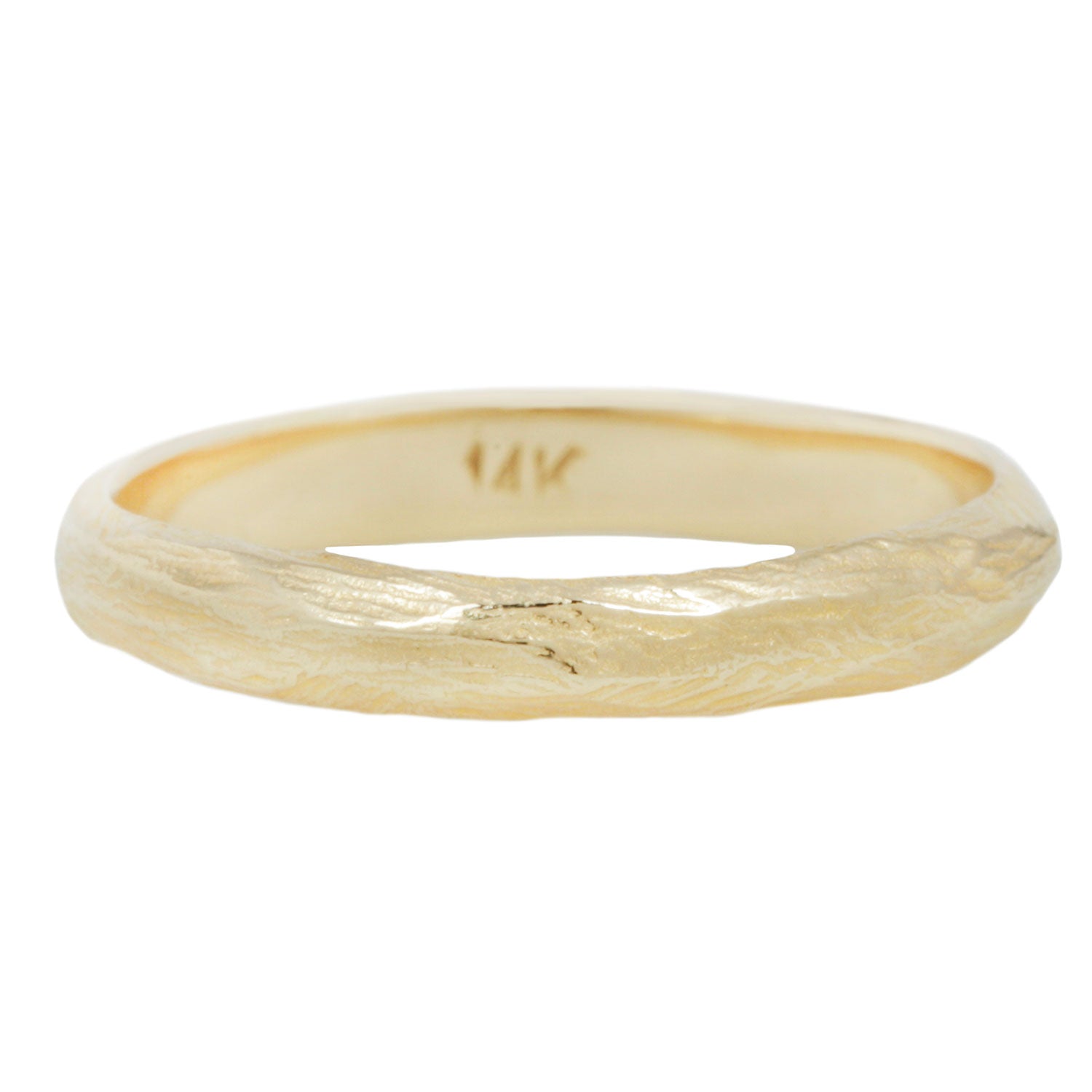 Noemi Carved Stacking Ring