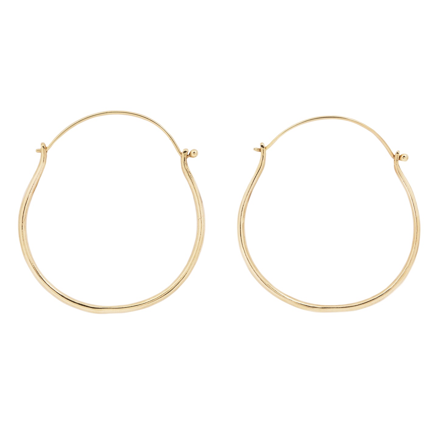 Gold Moritz Hoop Earrings