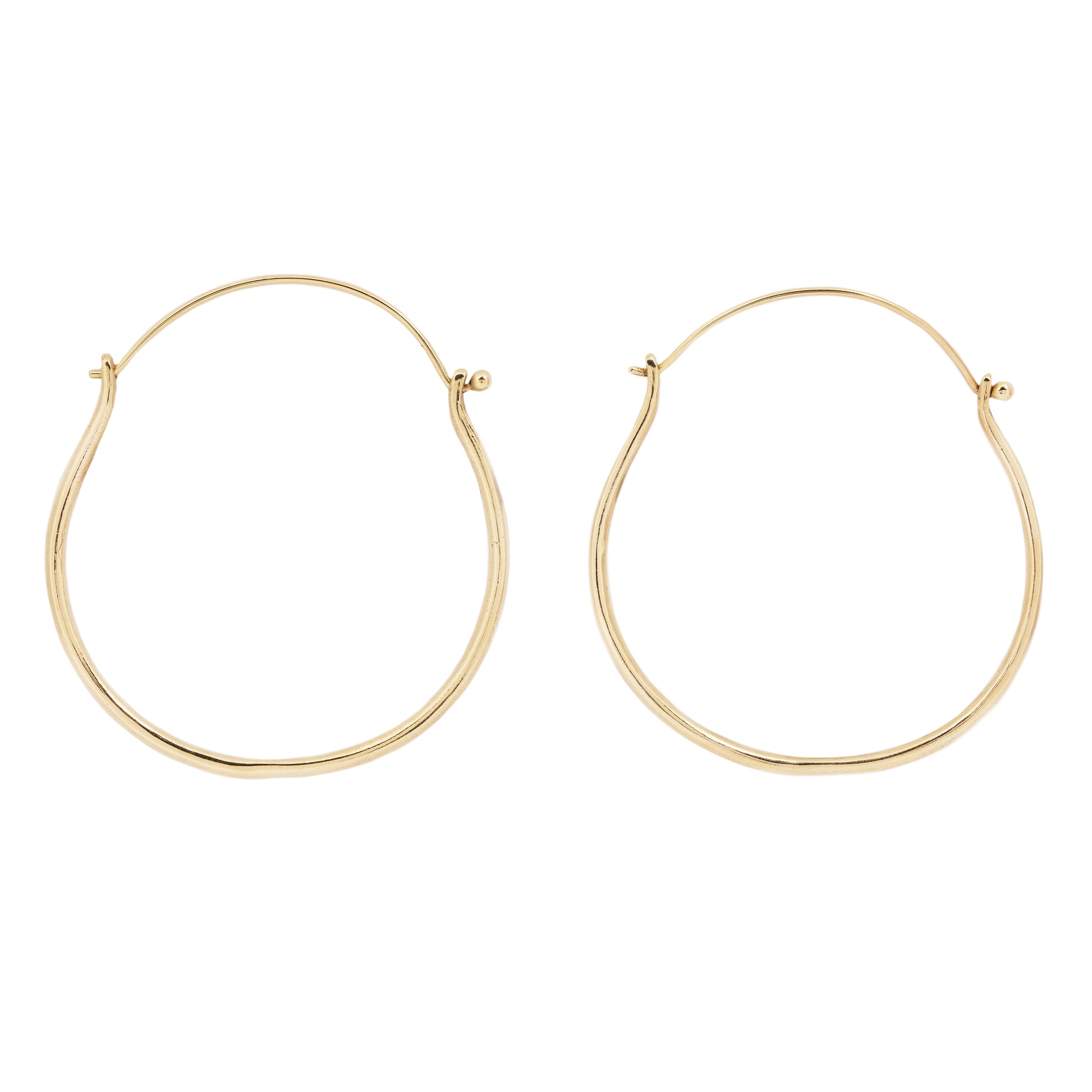 Gold Moritz Hoop Earrings