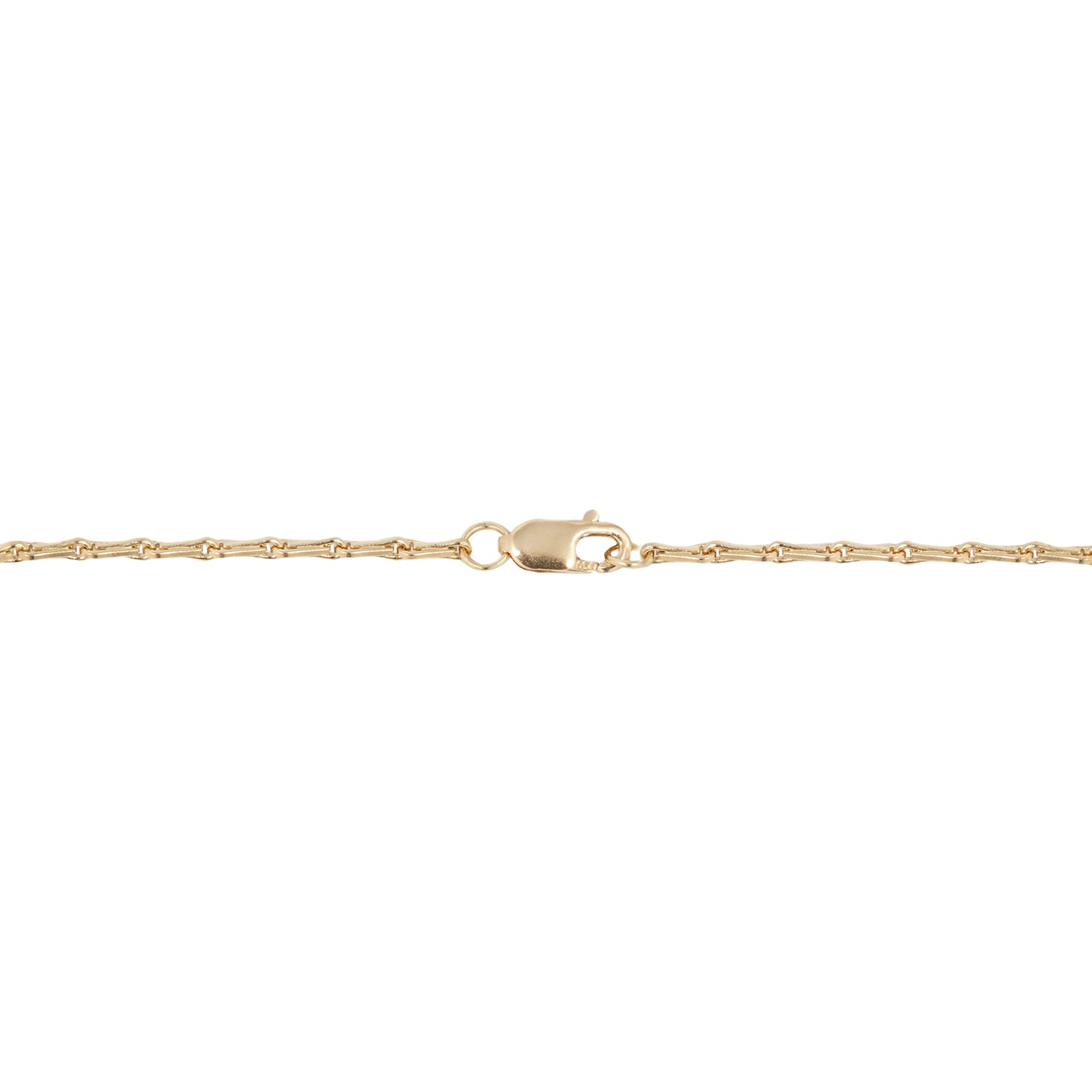 Gold Barleycorn Chain Bracelet