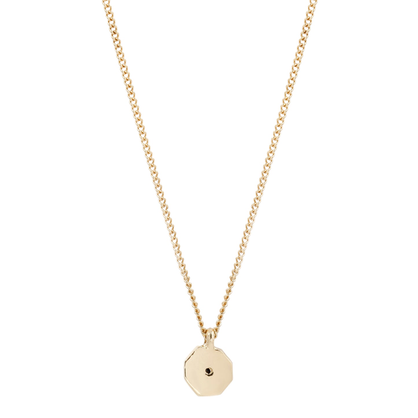 Small Opal Octagon Necklace