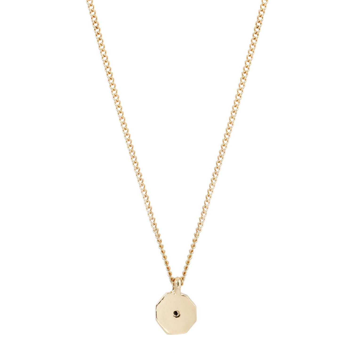 Small Opal Octagon Necklace