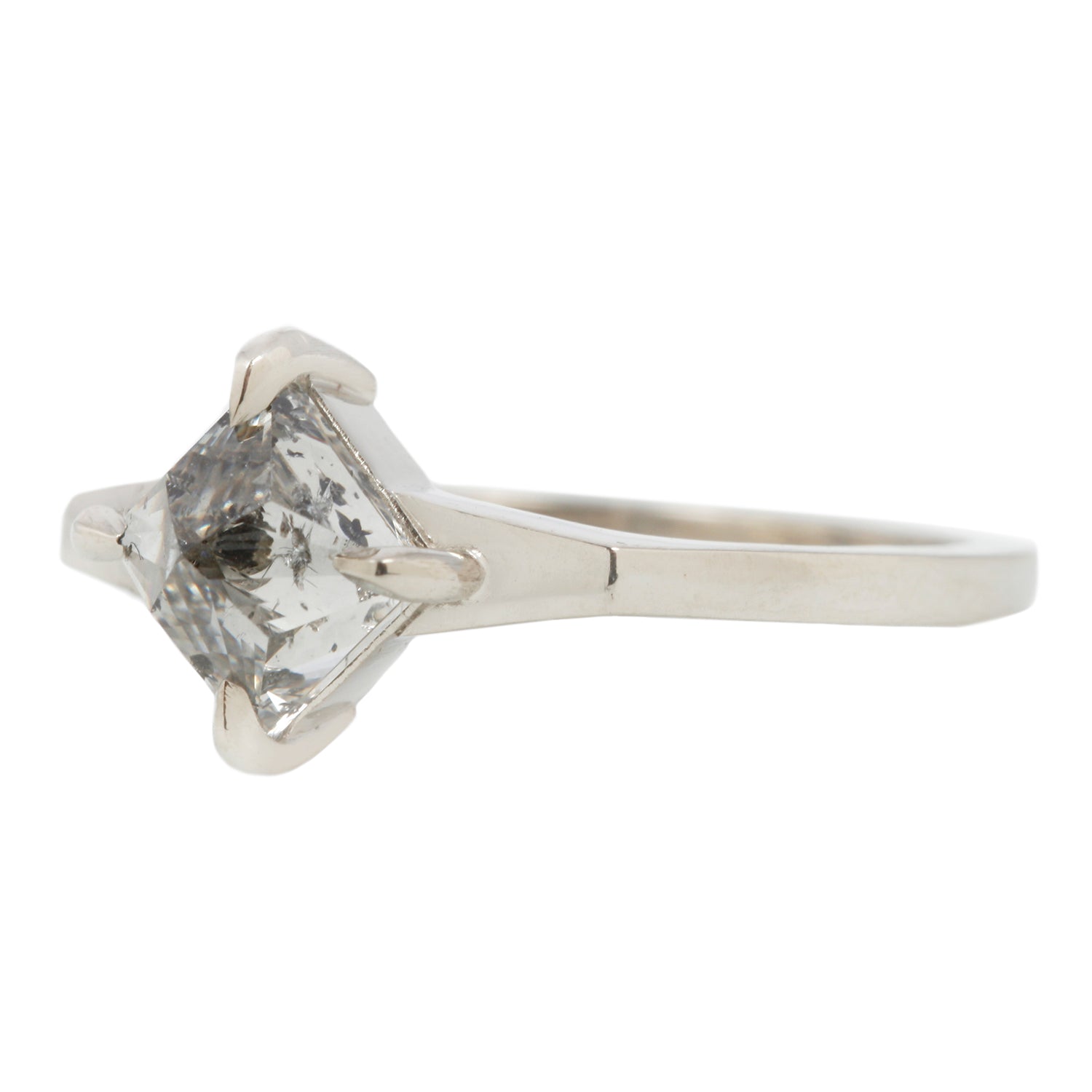 Princess Cut Diamond Solitaire