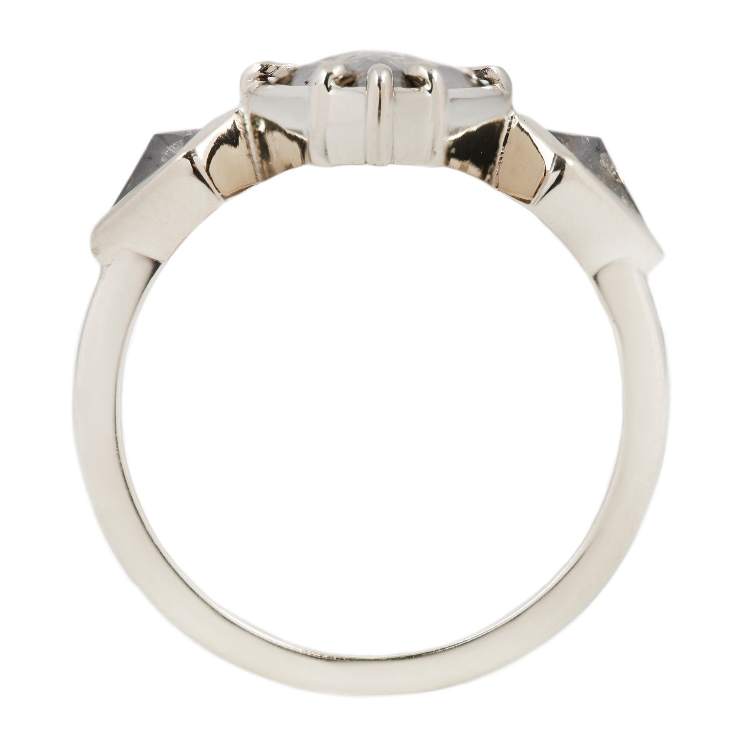 Space Goddess Diamond Ring