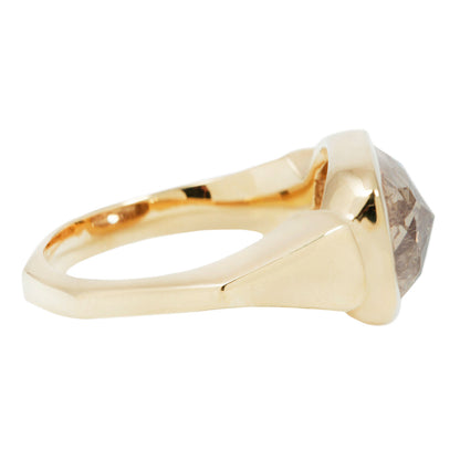 Golden Hour Diamond Ring