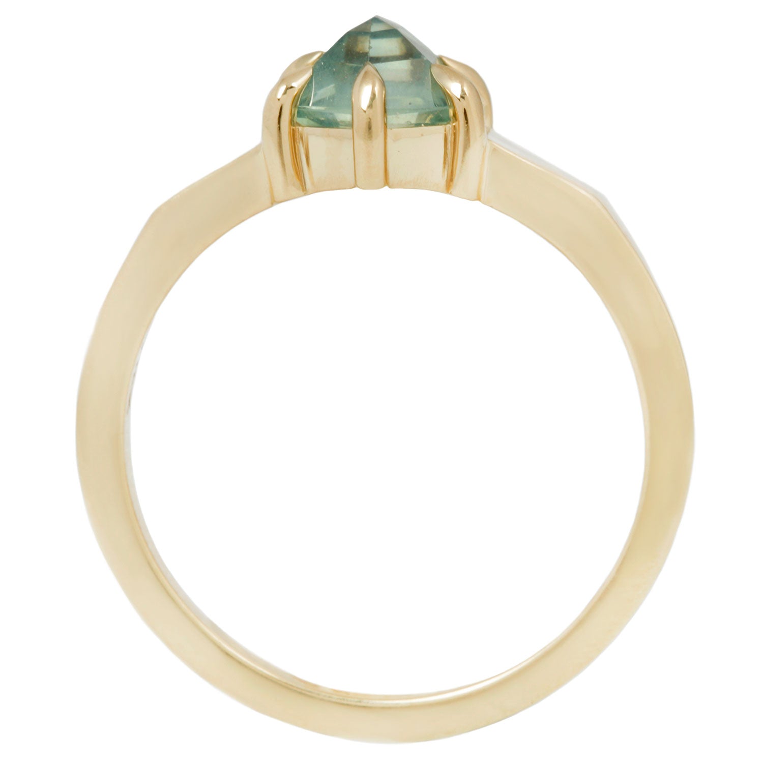 Sweet Mint Sapphire Ring