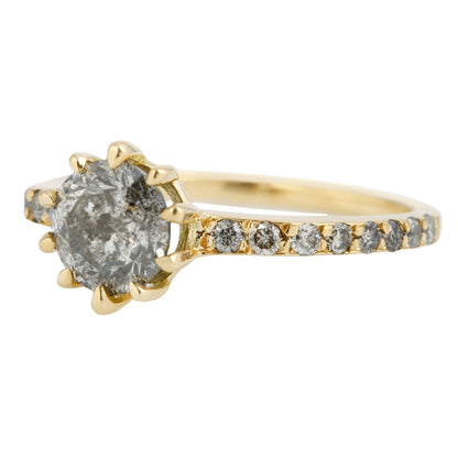 Brilliant Misty Diamond Ring