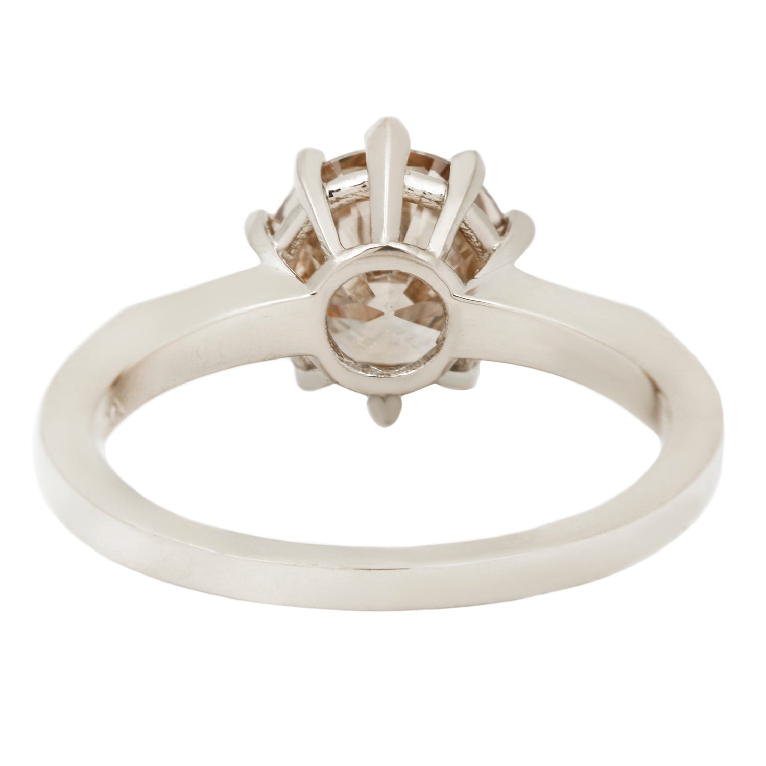 Glacier Queen Solitaire Ring