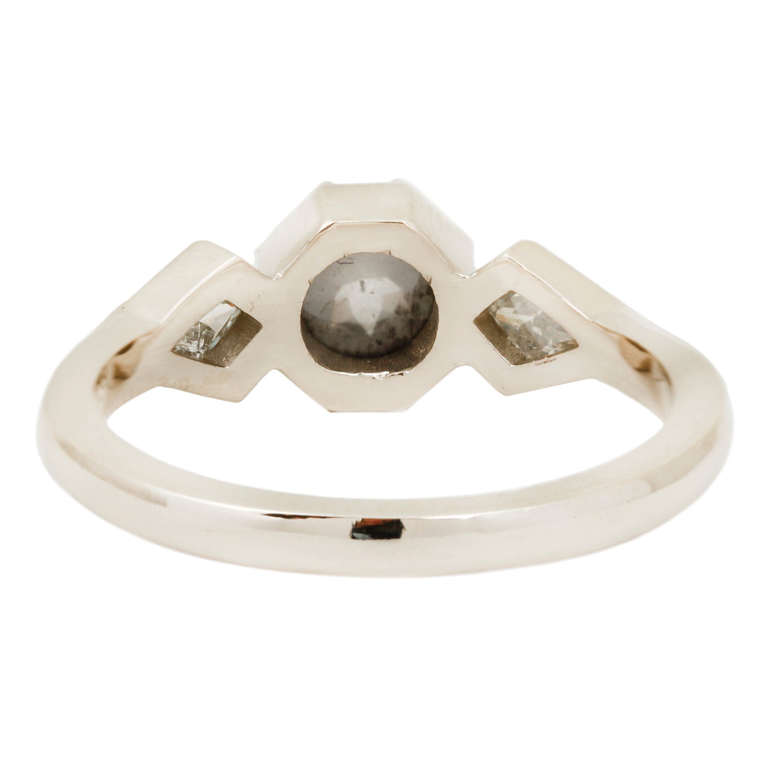Shooting Star Three Stone Ring