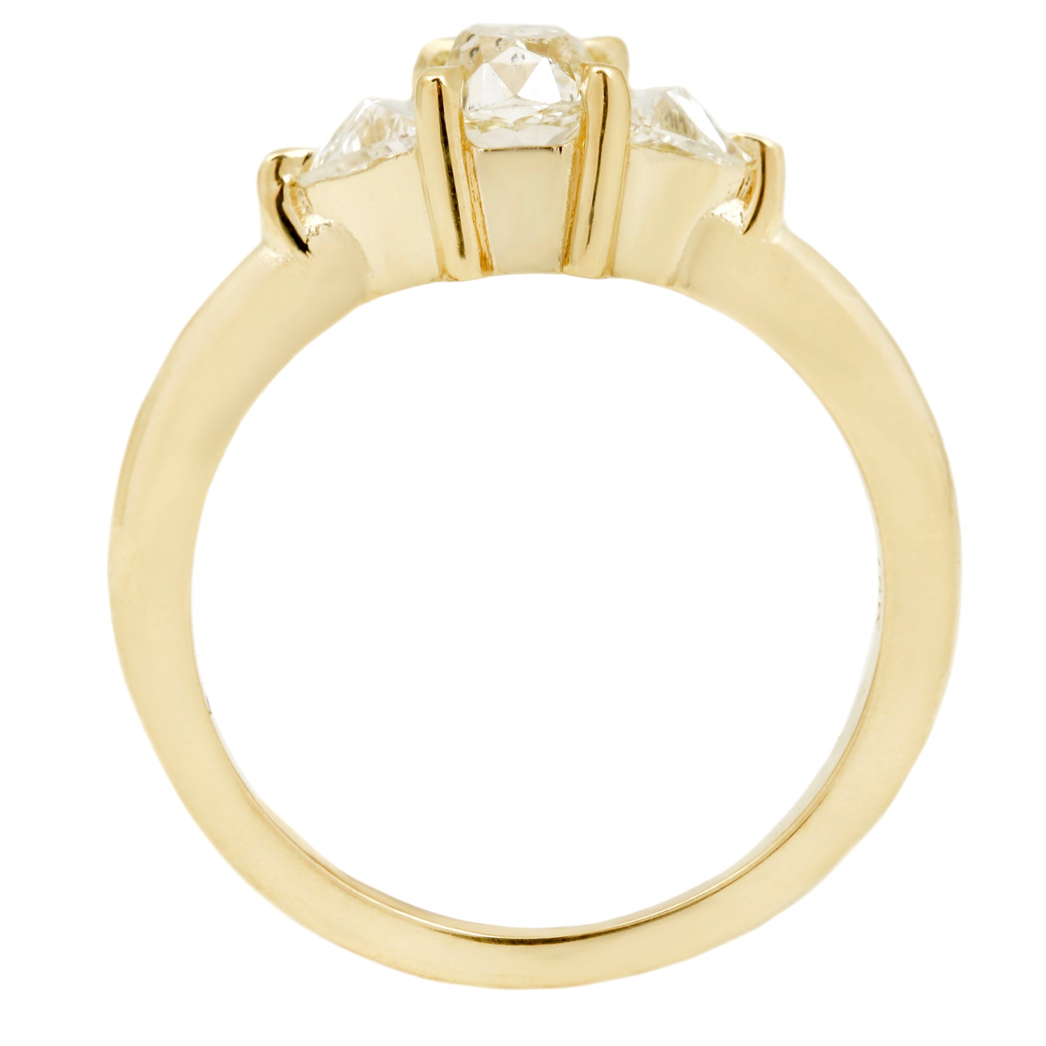 Snowdrop Three Stone Ring