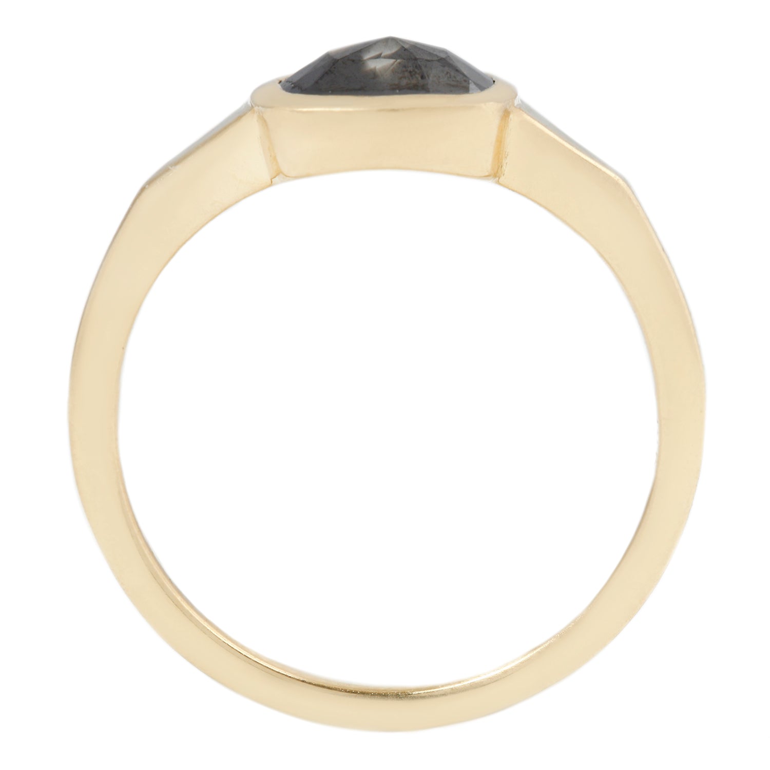 Salt & Pepper Meteor Ring