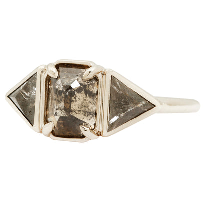 Cathedral Diamond Ring