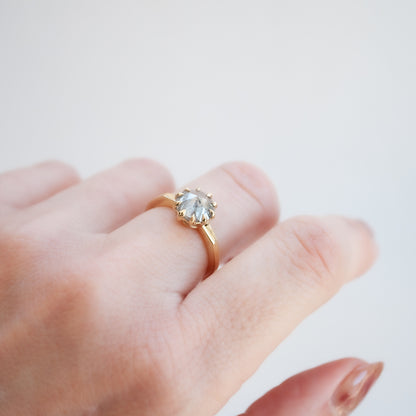 Misty Glow Diamond Ring