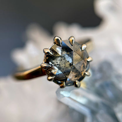 Midnight Sparkle Diamond Ring