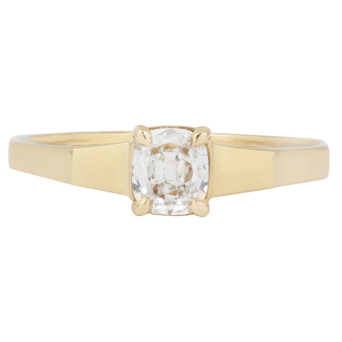Cushion Cut Mirage Ring