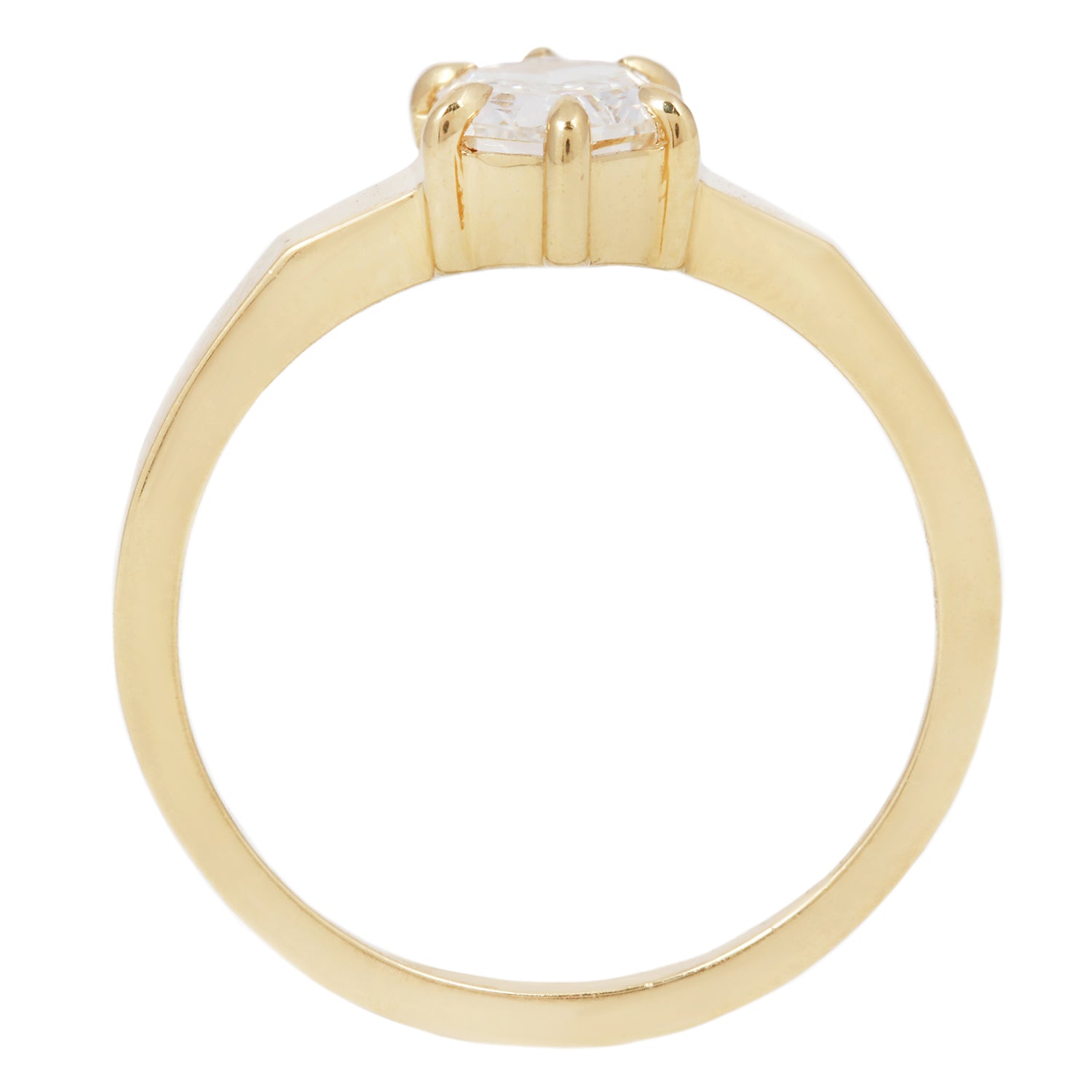 Bright Light Hexagon Ring