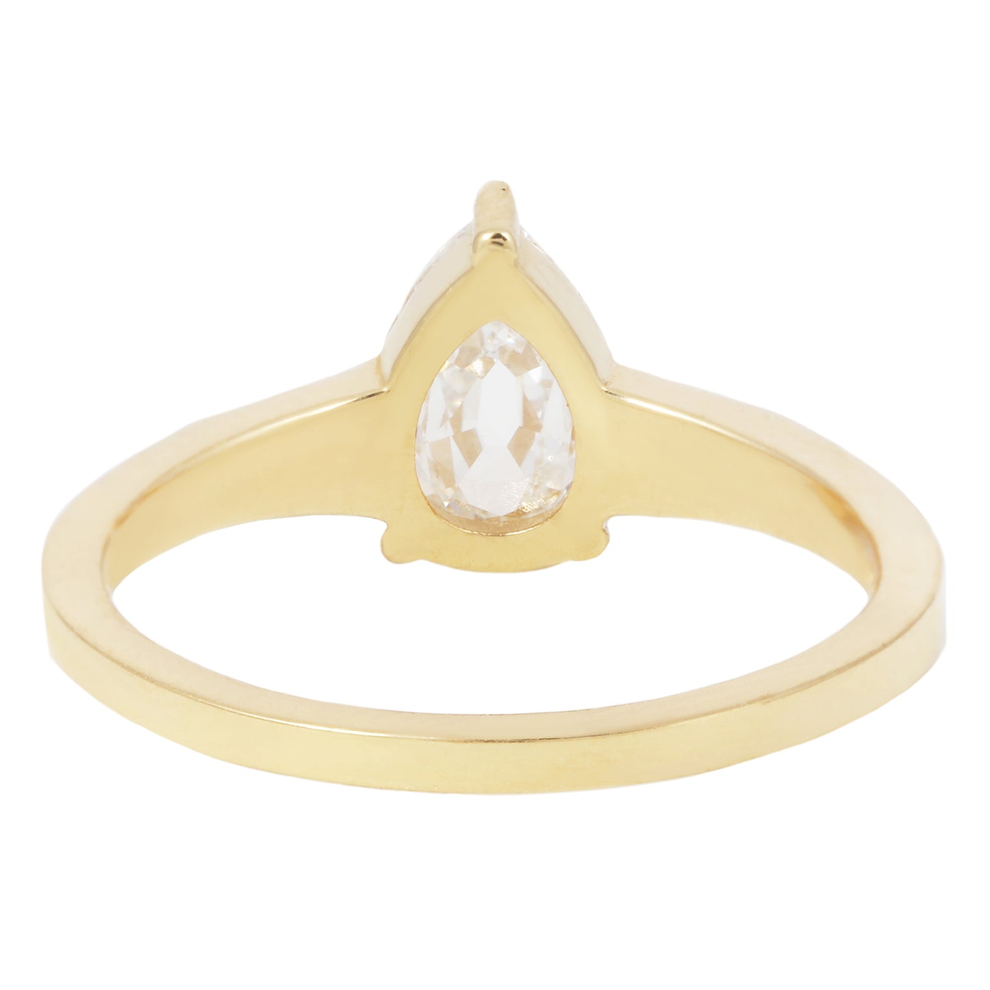 Glacier Pear Diamond Ring