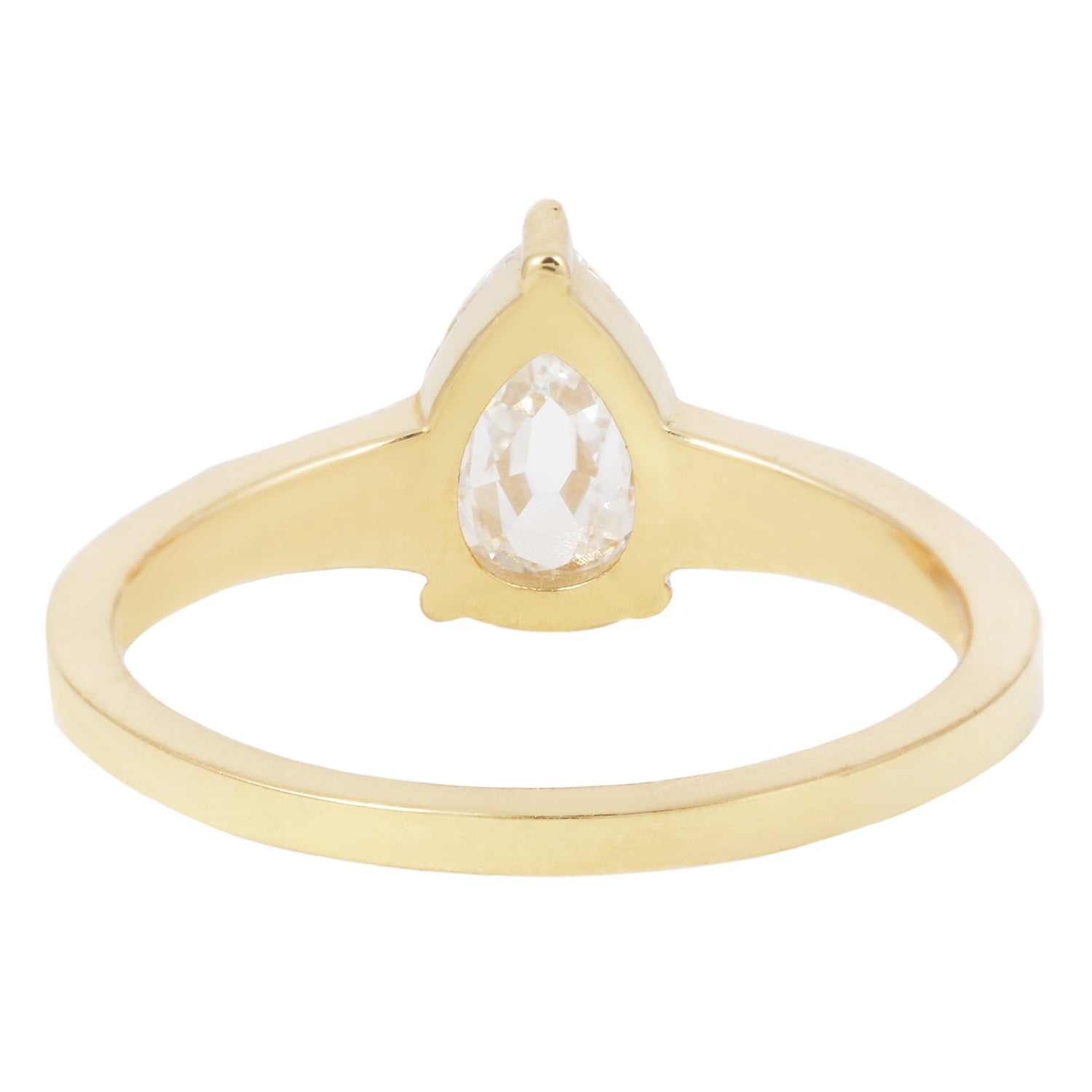 Glacier Pear Diamond Ring