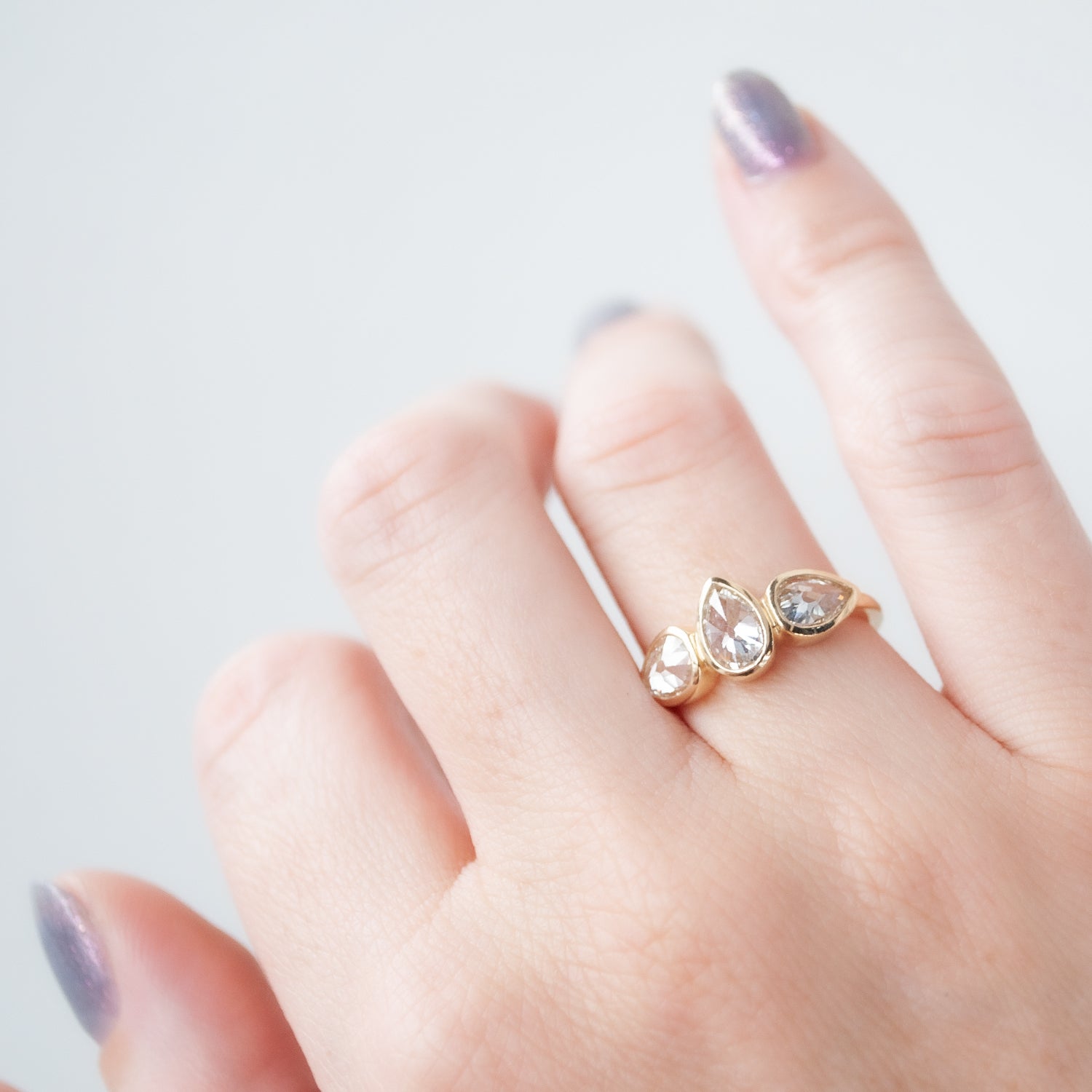Polaris Three Diamond Ring