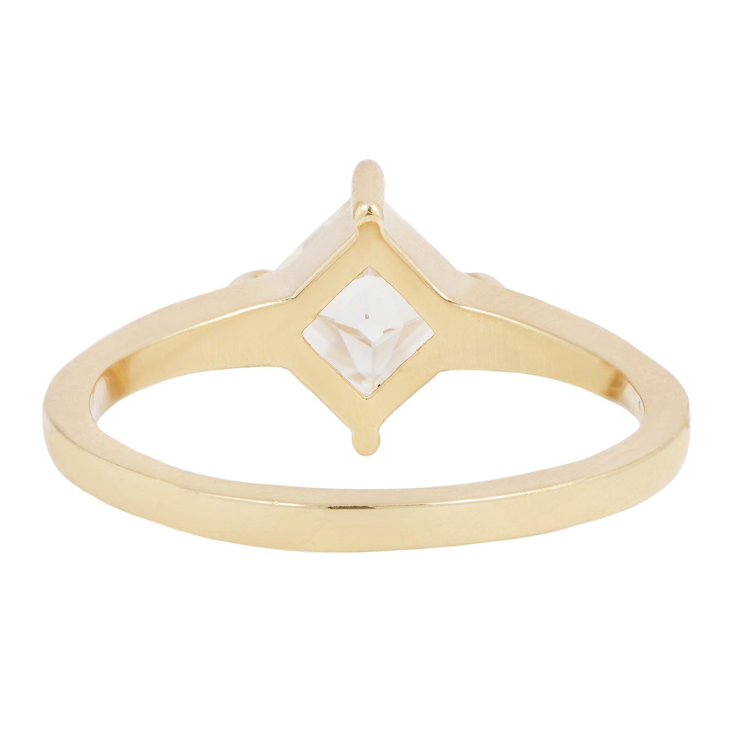 Solar Diamond Mirage Ring