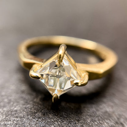 Solar Diamond Mirage Ring
