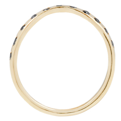 Black Flush Set Wishbone Band