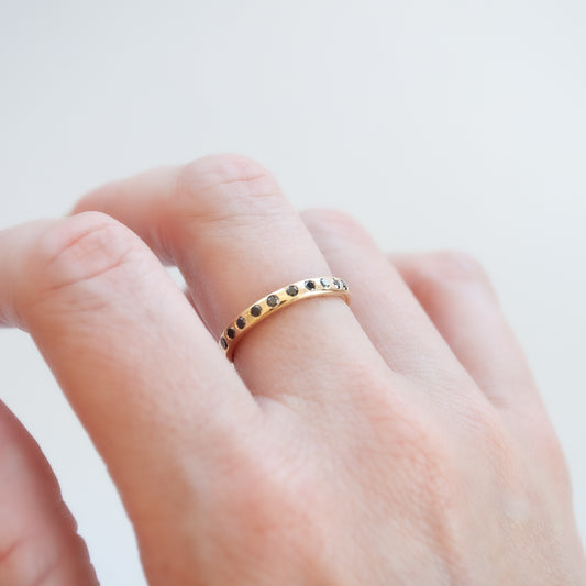 Black Diamond Eternity Band