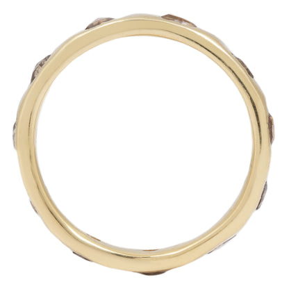 Thin Freeform Eternity Band