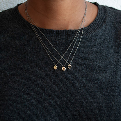 Small Spinel Octagon Necklace