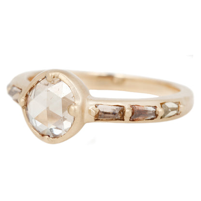 Champagne Baguette Ring