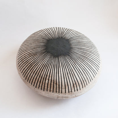 Large Firefly Ceramic Rock