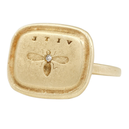 Vite Gold Bee Ring