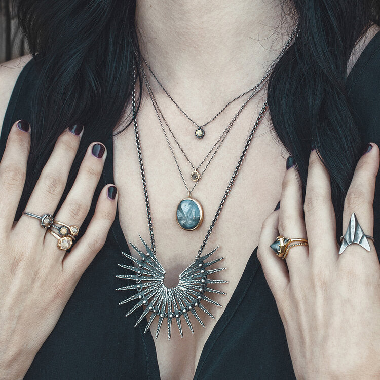 Stingray Goddess Necklace