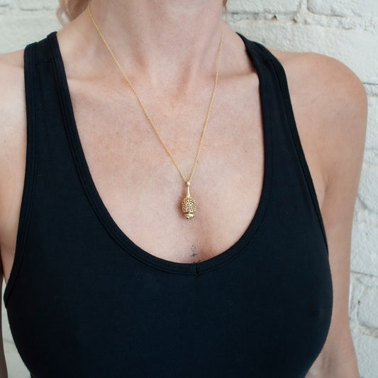 Black Diamond Pod Necklace
