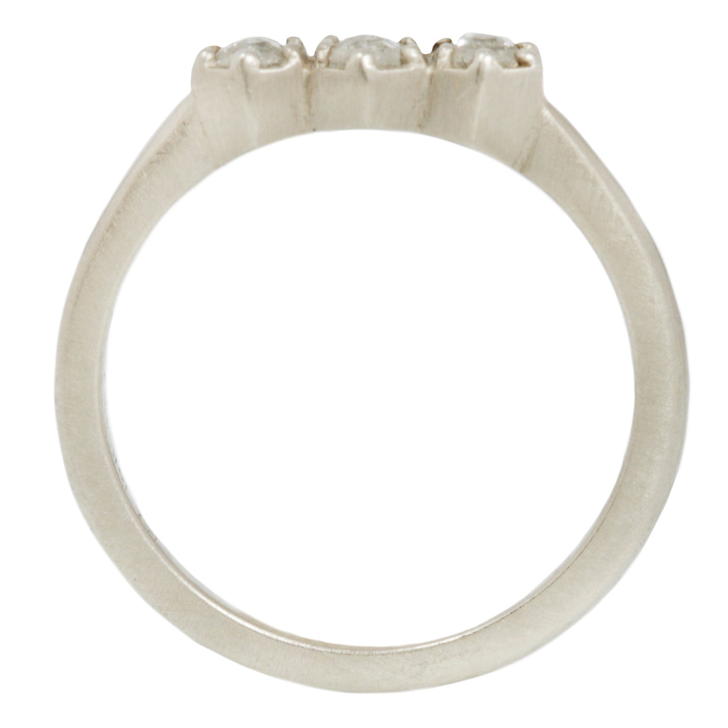 Triple Hex Diamond Ring