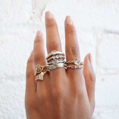 Pavé Diamond Stream Band
