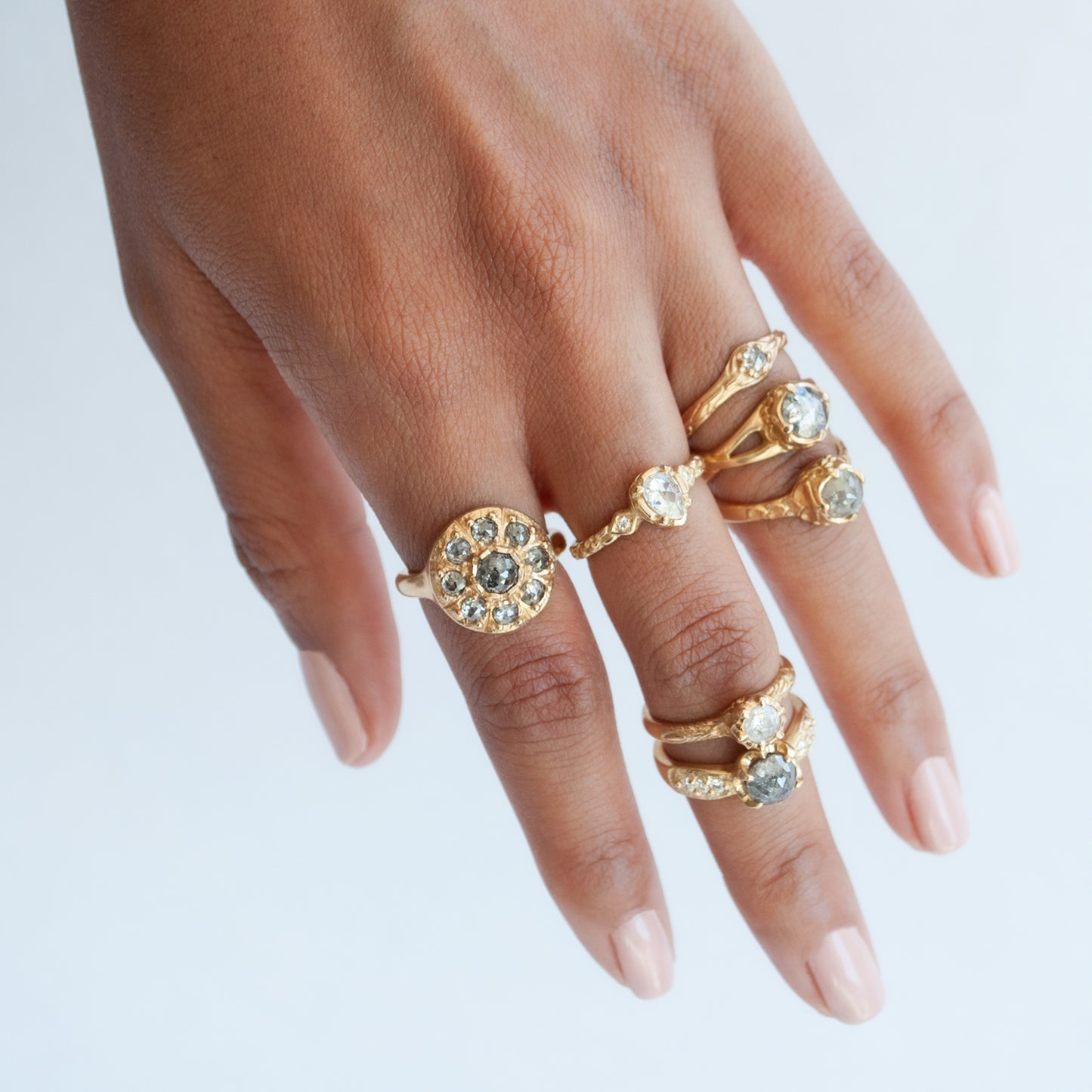 Mend Diamond Ring
