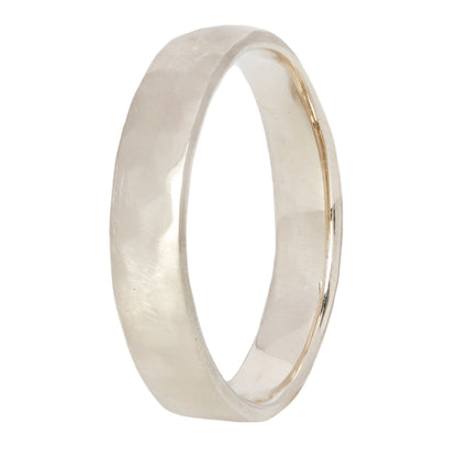 Square Edge Hammered Band