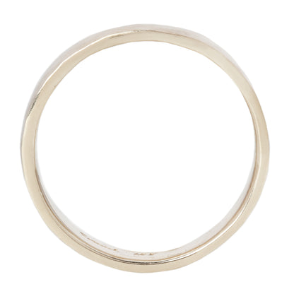 Square Edge Hammered Band