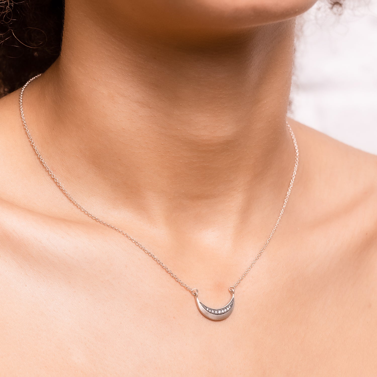 La Lune Diamond Necklace