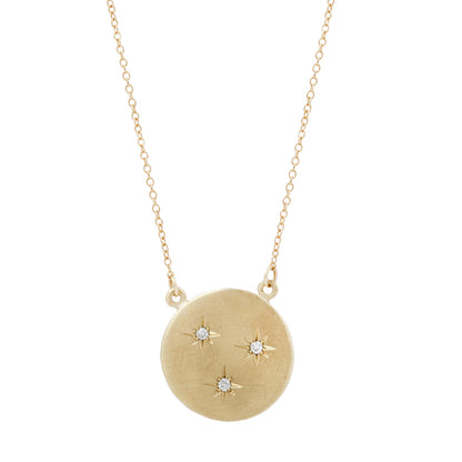Starry Sky Circle Necklace