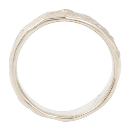 White Gold Lava Band