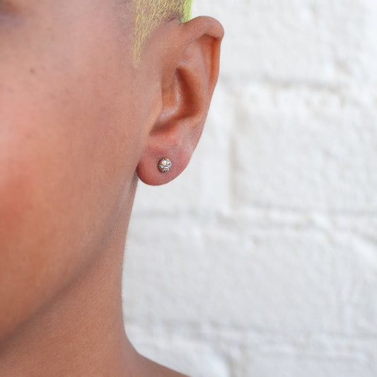 Medium Diamond Uni Studs