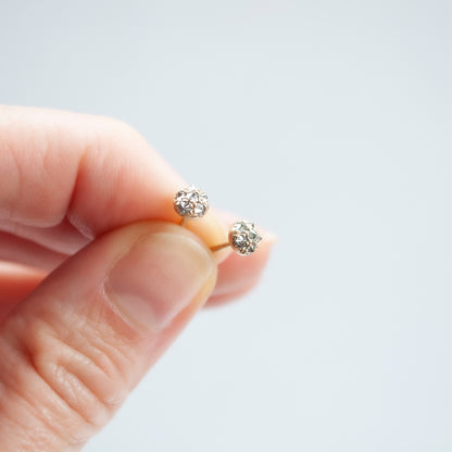 Medium Diamond Uni Studs