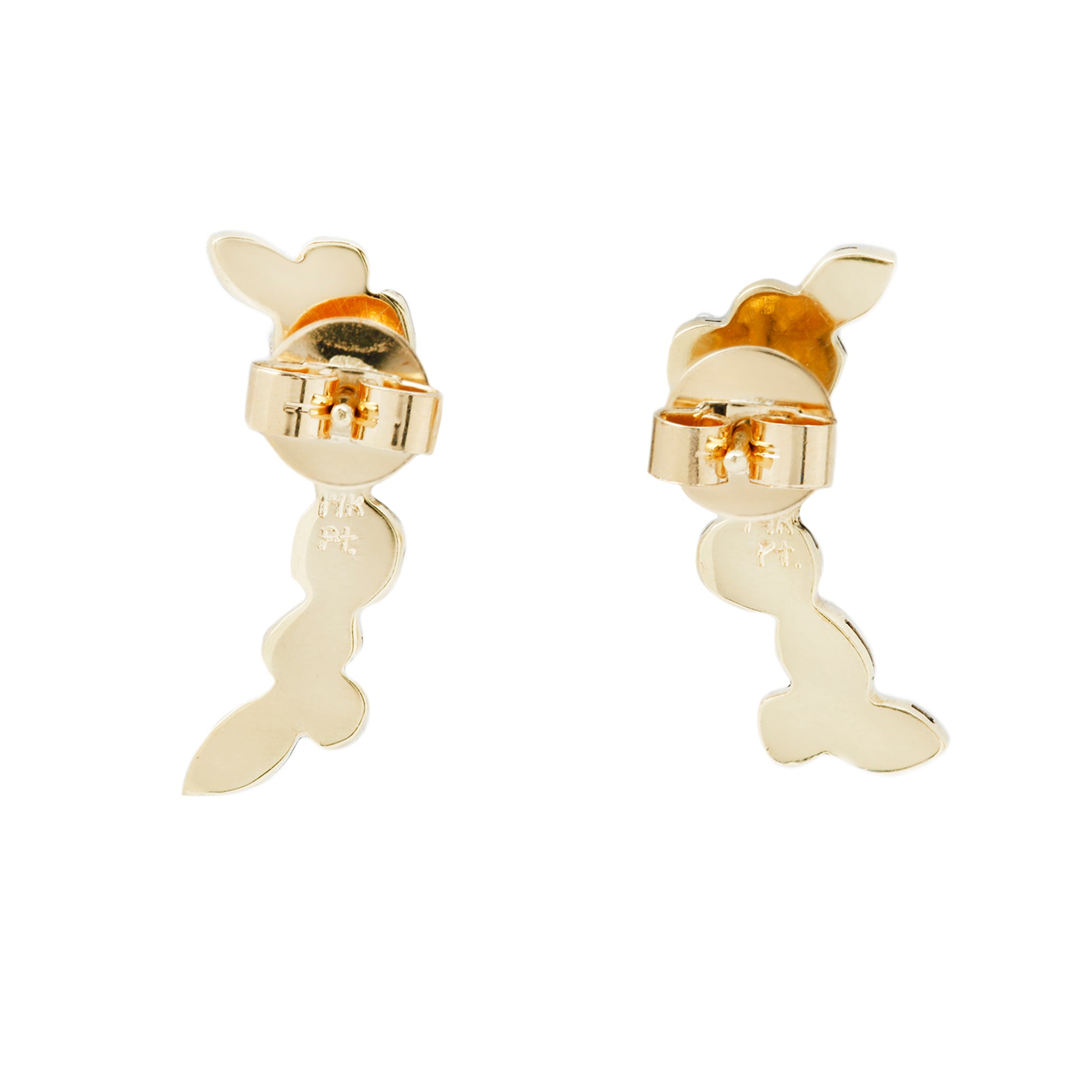 Everest Diamond Arc Earrings