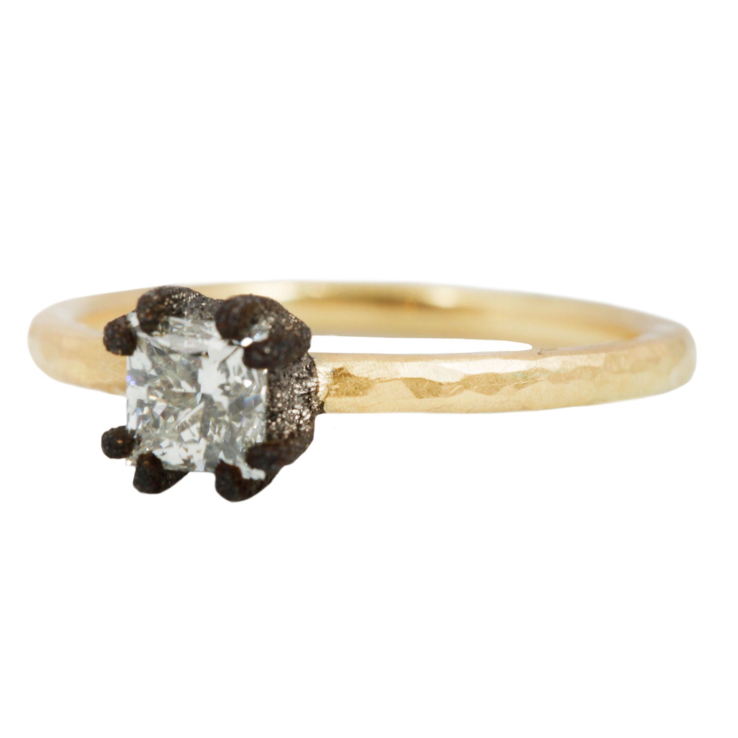 Princess Cut Atlas Ring