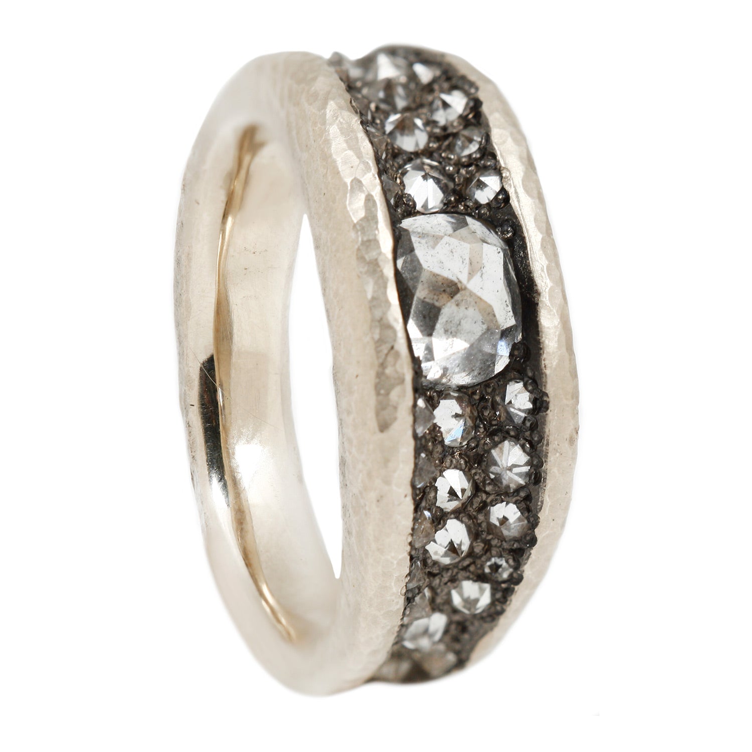 Concave Diamond Band